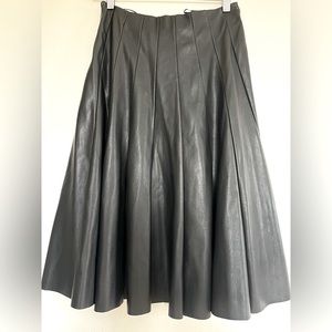 Zara faux leather skirt